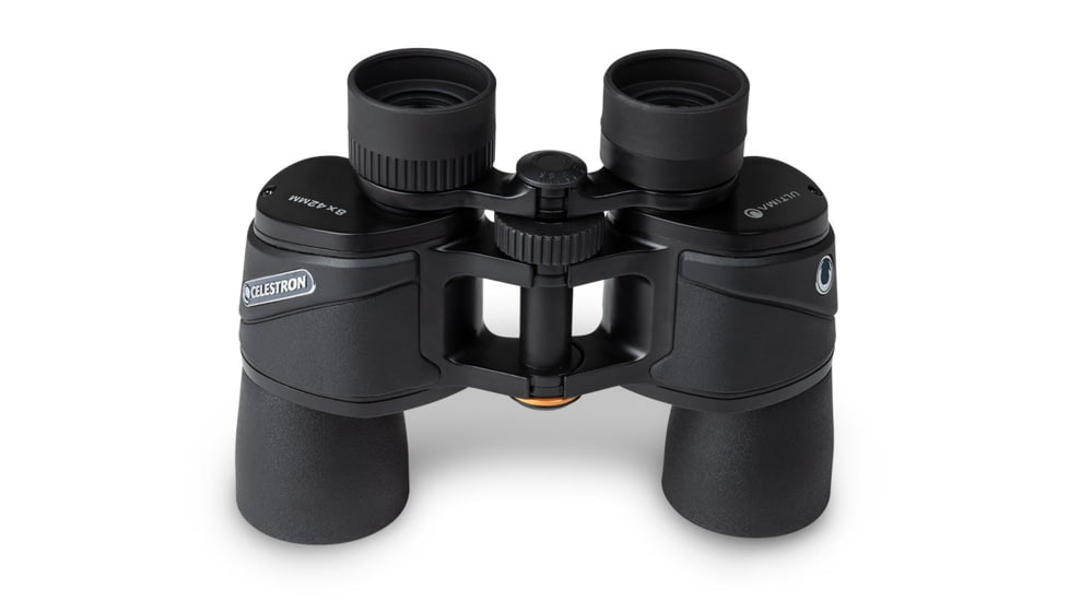 Celestron Ultima 10x42mm Porro Binocular, 15 mm, Bak-4, Multicoated, Black, 72253