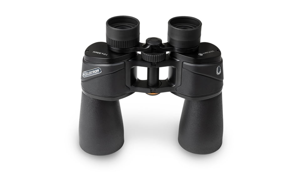Celestron Ultima 10x50mm Porro Binocular, 18 mm, Bak-4, Multicoated, Black, 72254