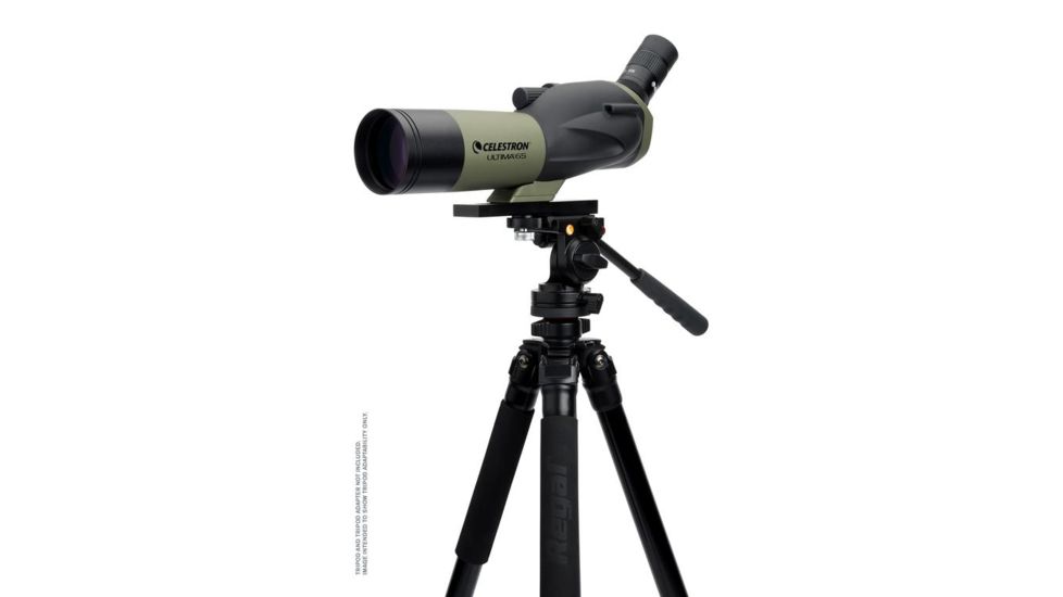 Celestron Ultima 65 Spotting Scope Angled, 18-55x65mm Zoom 52248