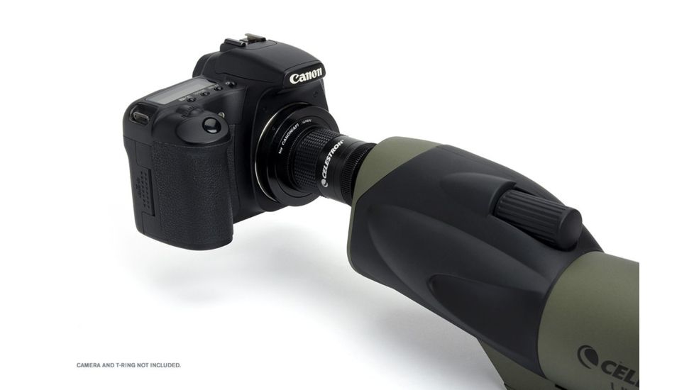 Celestron Ultima 65 Straight Spotting Scope, 18-55x65 Zoom, Matte w/ Case 52249