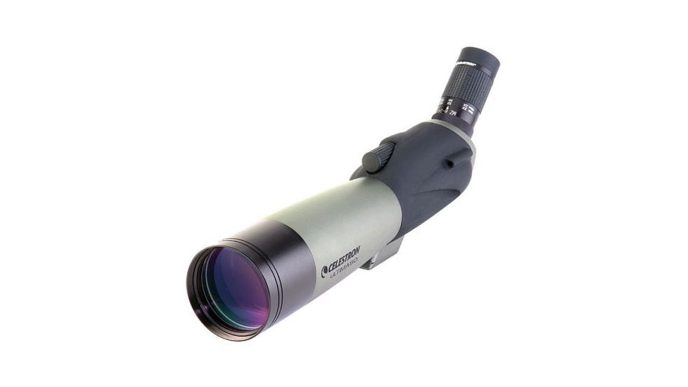 Celestron Ultima 80 Angled Spotting Scope, 20-60x80 Zoom 52250