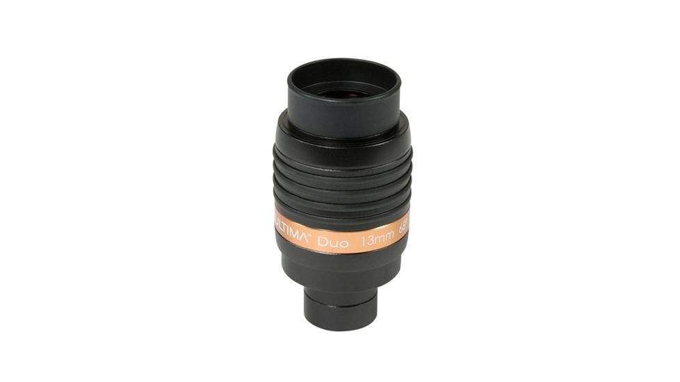 Celestron Ultima Duo Fully Multi-Coated Photo-Visual Eyepiece w/ T-adapter, Black, 13mm 93443