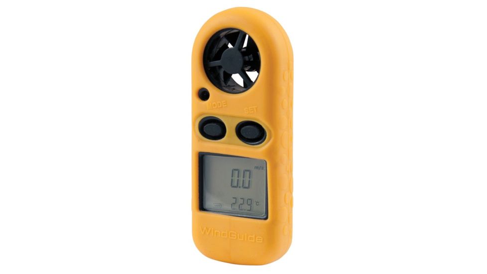 Celestron WindGuide Anemometer Portable Wind Speed Gauge - Yellow 48020