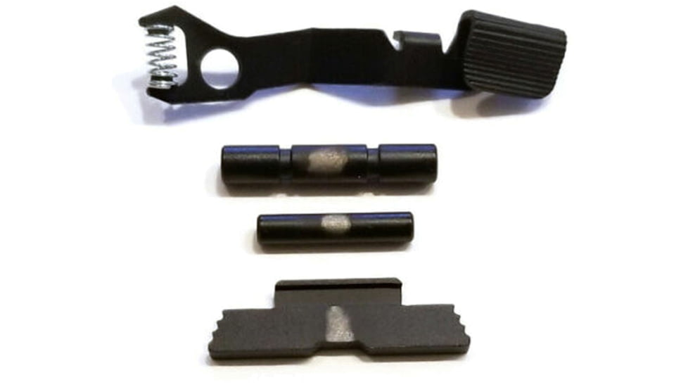 Centennial Defense Systems Extended Control Kit for Glock 42/43, 2 Pins, Black, 40406
