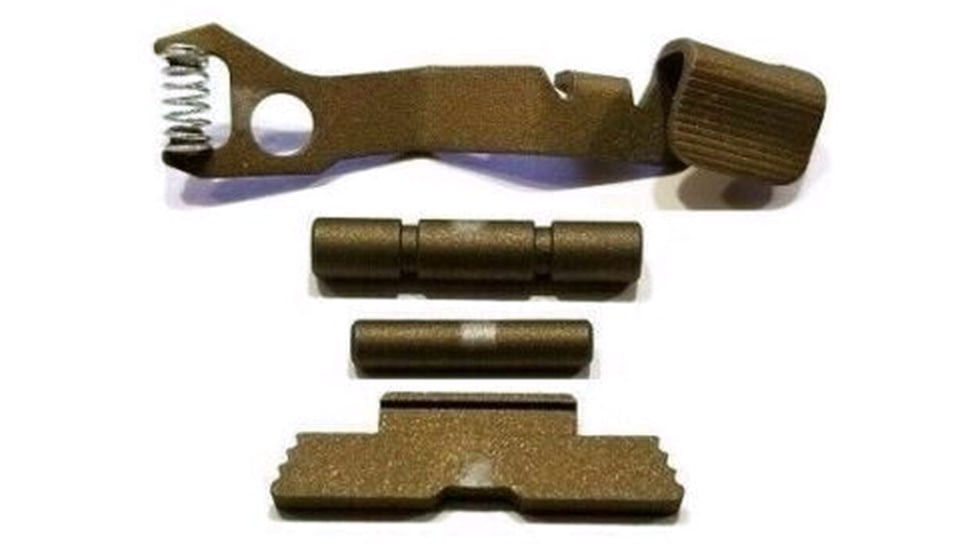 Centennial Defense Systems Extended Control Kit for Glock 42/43, 2 Pins, Burnt Bronze, 40408