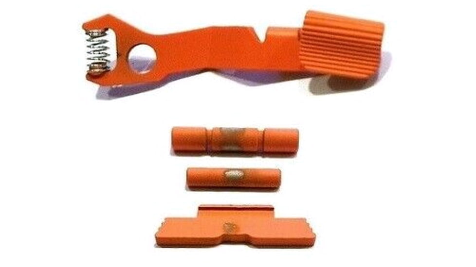 Centennial Defense Systems Extended Control Kit for Glock 42/43, 2 Pins, Hi-Viz Orange, 40411