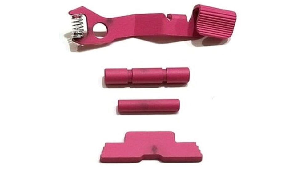 Centennial Defense Systems Extended Control Kit for Glock 42/43, 2 Pins, Pink, 40414