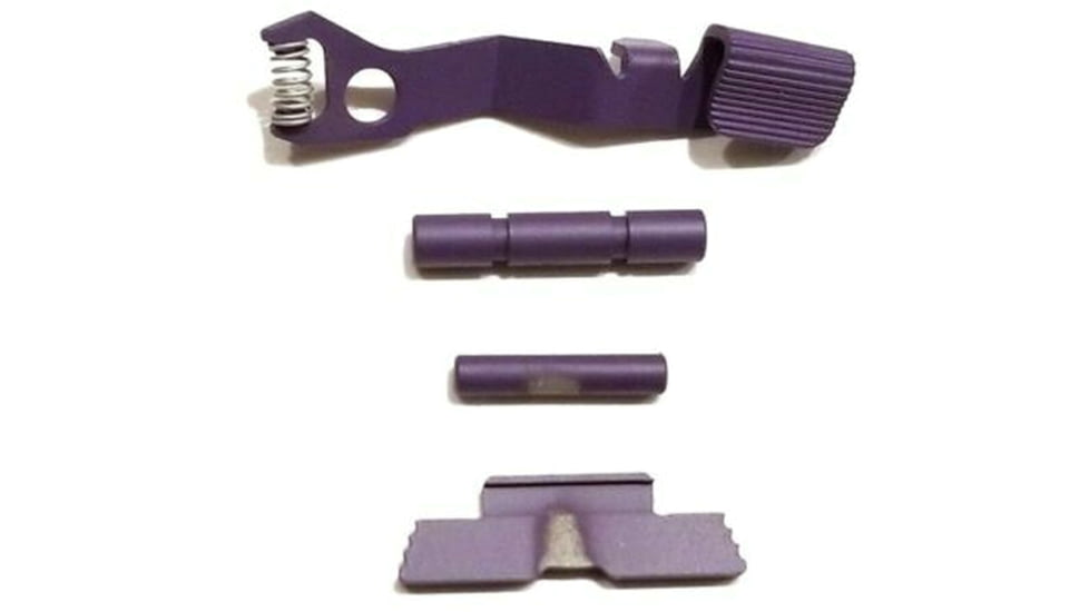 Centennial Defense Systems Extended Control Kit for Glock 42/43, 2 Pins, Purple, 40415