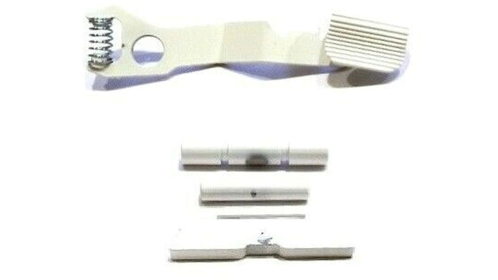 Centennial Defense Systems Extended Control Kit for Glock 42/43, 2 Pins, White, 40419