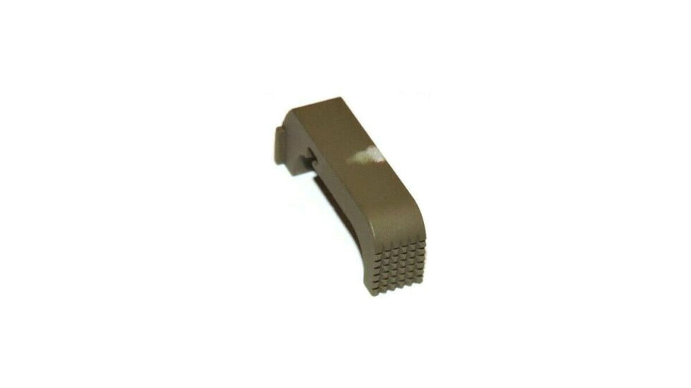 Centennial Defense Systems Extended Mag Release for Glock 43X/48, Stippled, Glock Tan, 20518