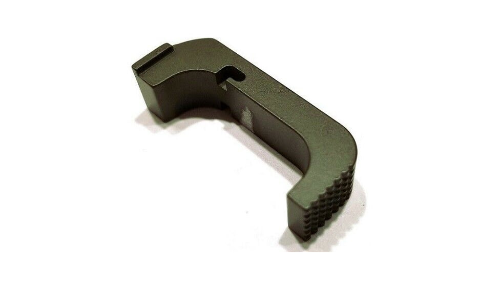 Centennial Defense Systems Extended Mag Release for Glock 43X/48, Stippled, OD Green, 20522