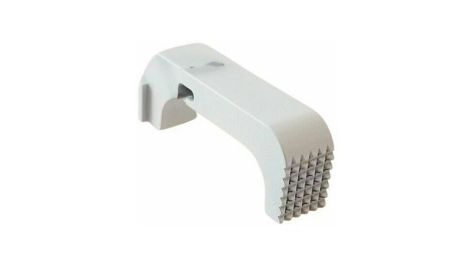 Centennial Defense Systems Extended Mag Release for Glock 42/43, Stippled, White, 20497