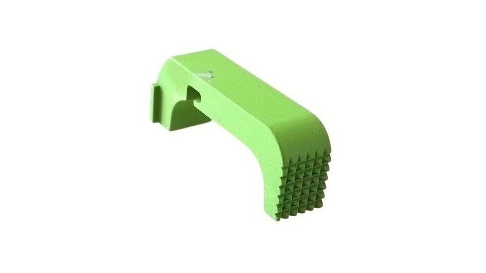 Centennial Defense Systems Extended Mag Release for Glock 43X/48, Stippled, Zombie Green, 20528