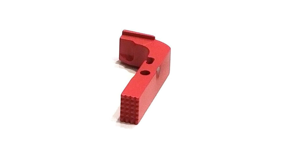 Centennial Defense Systems Extended Mag Release w/2.5lb Spring for Gen 1-3 10mm, .45ACP Glock, Stippled, Red, 20645