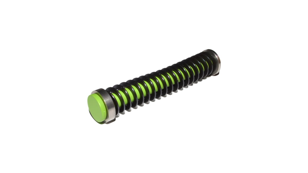 Centennial Defense Systems Glock 26/27 Gen 1-5 CDS Stainless Single Spring Guide Rod Assembly, Zombie Green, 14lb Spring, 15255