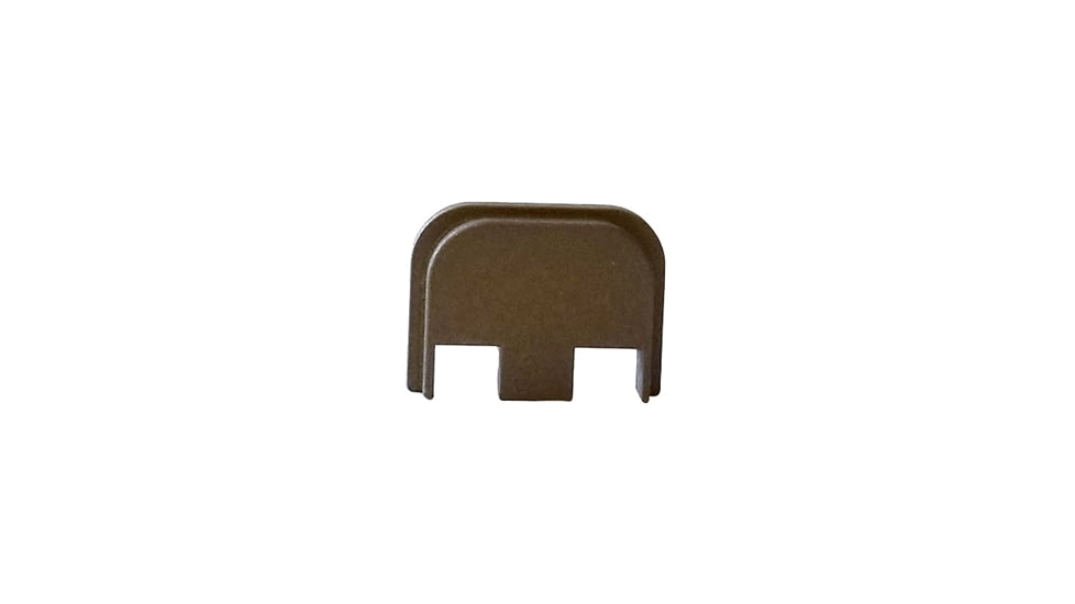 Centennial Defense Systems Rear Slide Cover Plate for Gen 1-4 Glock, Burnt Bronze, 30129