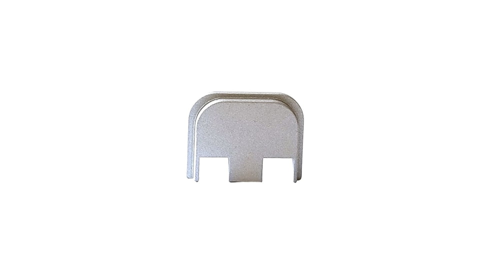 Centennial Defense Systems Rear Slide Cover Plate for Gen 1-4 Glock, Satin Aluminum, 30139