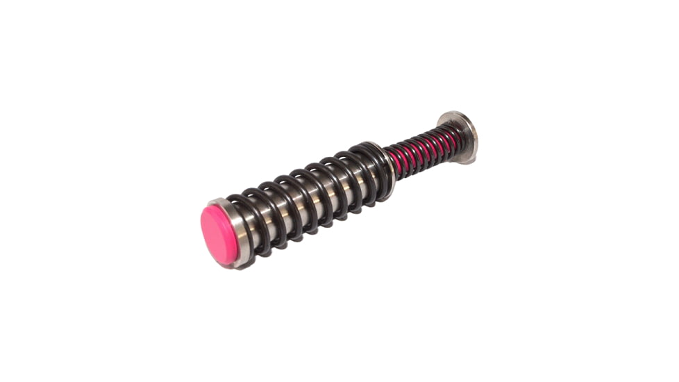 Centennial Defense Systems Stainless Steel Guide Rod Assembly for Gen 1-5 Glock 26,27, Pink, 18lb Spring, 14367