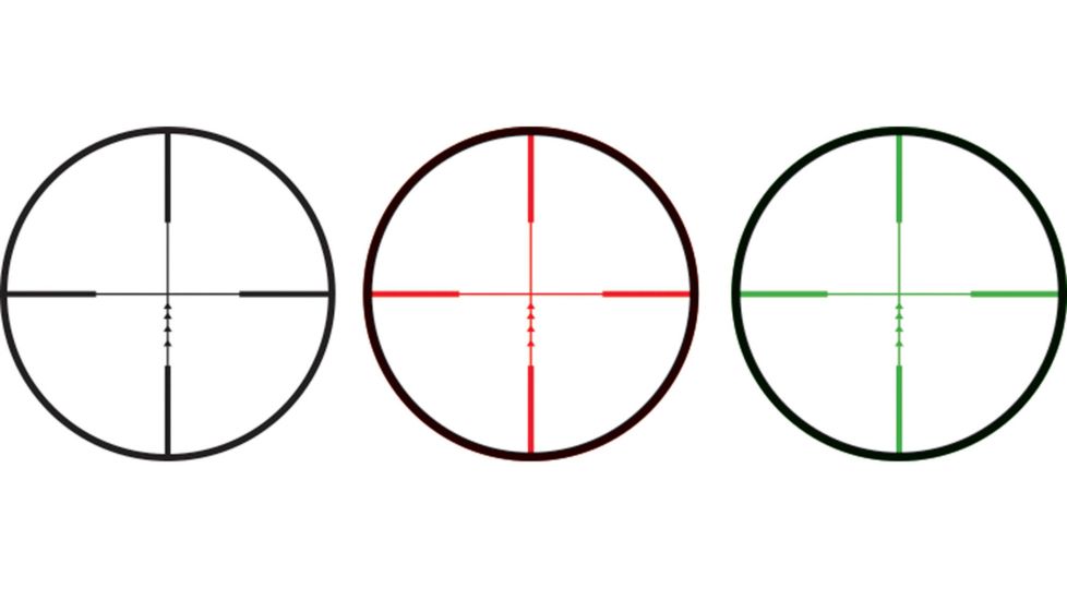 CenterPoint TAG 3-9x40mm Rifle Scope w/Illuminated Reticle, Black, LR394RG2