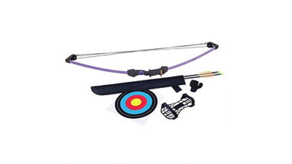 CenterPoint Upland Youth Recurve Bow / Right Hand Grip, Purple, AYC1024PU