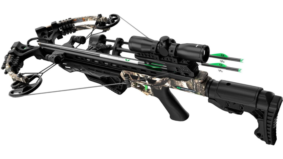 Centerpoint Xbow Kit Amped 425 4x32 Fold Stk Camo Power Draw