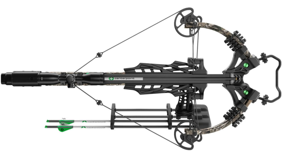 Centerpoint Xbow Kit Amped 425 4x32 Fold Stk Camo Power Draw