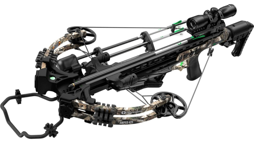 Centerpoint Xbow Kit Amped 425 4x32 Fold Stk Camo Power Draw