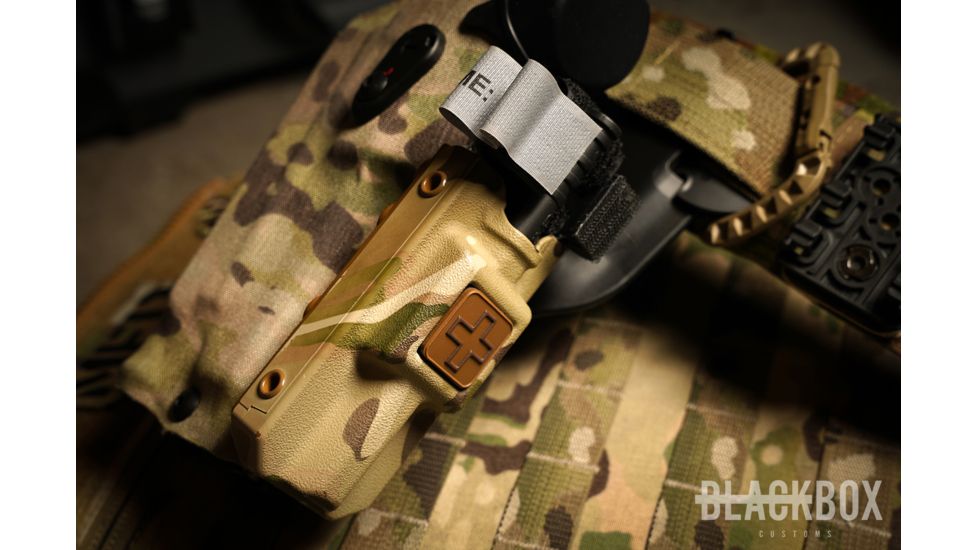 Centrifuge Training NCP-E Negative Cant Plate &amp; TQ Mount, Left Hand, Ceracoted, Grey, AG-00274