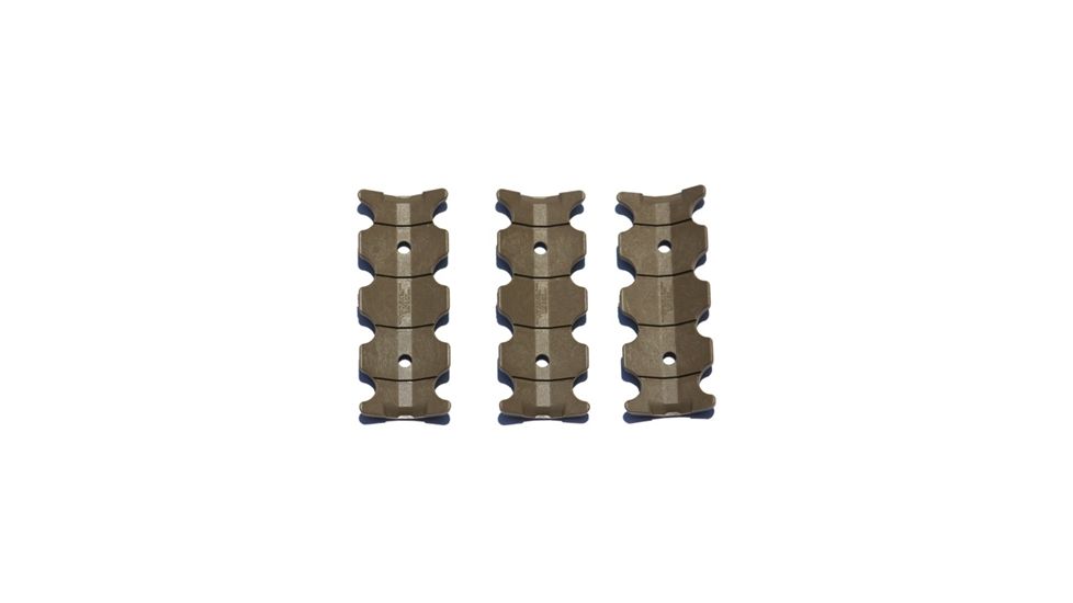 Centurion Arms Standard CMR 3-Pack Polymer Rail Covers, FDE, 3.25 M11-234-C441