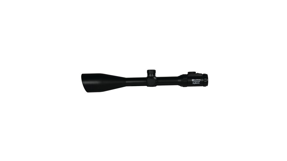 Nikko Stirling Nighteater Rifle Scope 6.24x56mm Side Wheel Illuminated Mil-Dot Reticle Matte Black 30mm