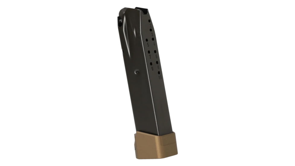 Century Arms Canik Full Size Handgun Magazine with TTI Baseplate Bronze 9mm Luger 10/rd, MA2375
