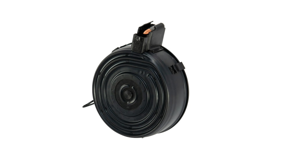 Century Arms MAAK78B AK 75rd 7.62x39mm Drum For AK-Platform Black Polymer, Polymer, MAAK78B-75RD