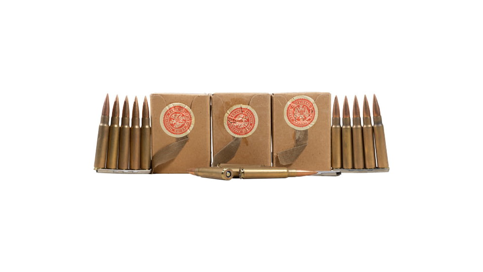 Century Arms 7.92x57mm Mauser 196 Grain Full Metal Jacket Leadcore Brass Cased Rifle Ammo, 945 Rounds, AM8004