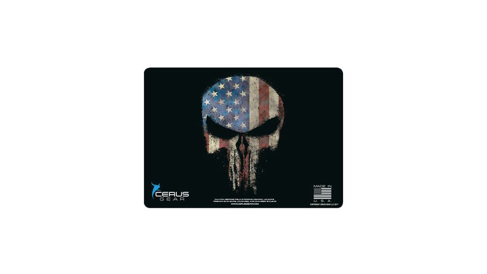 Cerus Gear 3mm Promats 12''x17'' Reaper American Flag