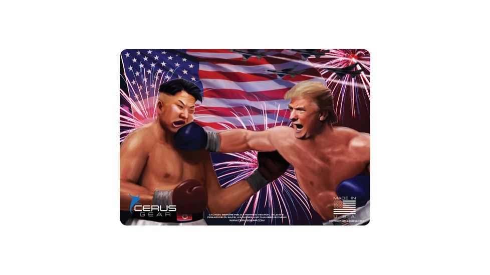 Cerus Gear 3mm Promats 12''x17'' Trump Vs. Kim Jong-un Full Clr