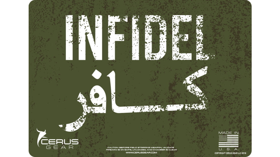 CERUS GEAR AMERICAN INFIDEL OLIVE DRAB GREEN, HM-INFID-ODG-LIF