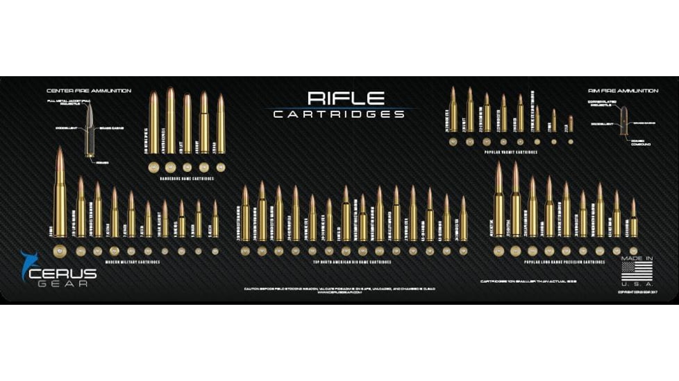 Cerus Gear Rifle Promat Top Rifle Cartridges - 12inx36in, RM-RFRD-LIF-CF
