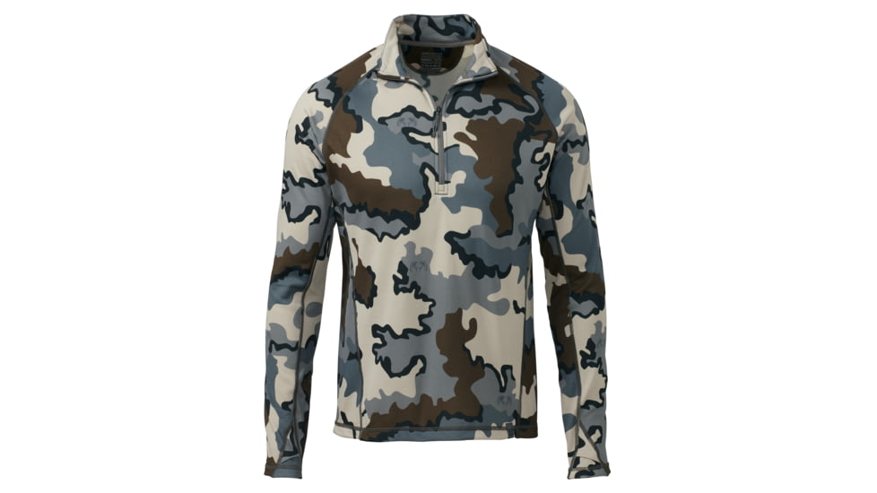 Kuiu Peloton 97 Fleece Zip Hunting Shirt - Men's, Vias, 3XL, Toray, Adult, Male, 6826863067294