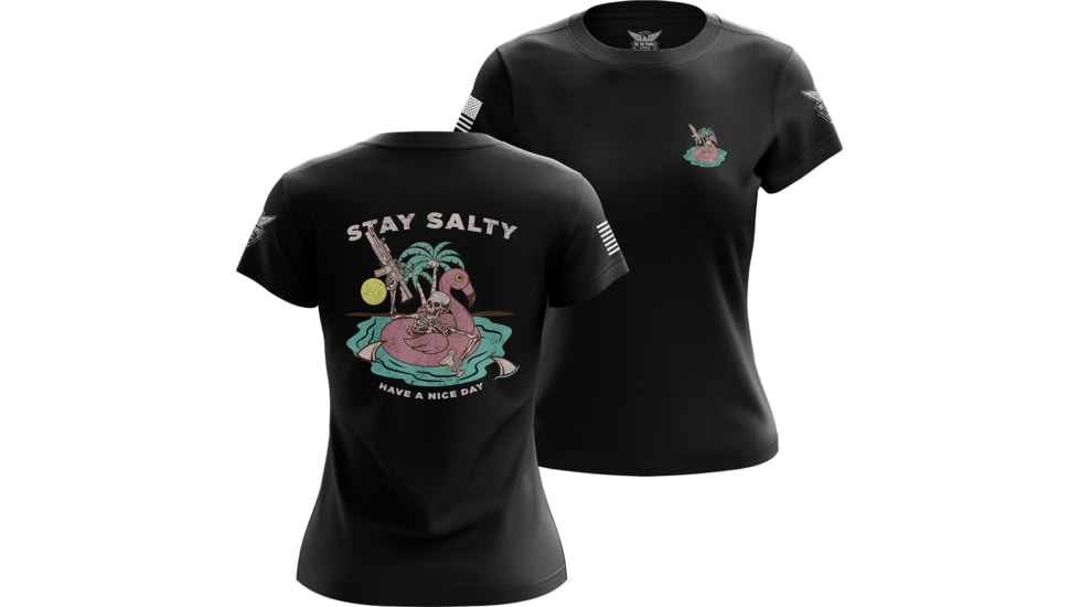 We the People Holsters Stay Salty Womens Short Sleeve Shirt 827A8E99, 6877056991330