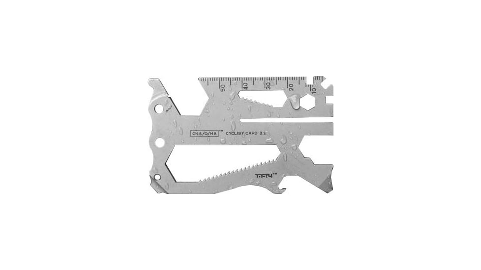 Cha-O-Ha Design Co. Standard Cyclist Card System, 3.5in x 2in x 0.25in, S35VN, CYCLIST CARD STANDARD