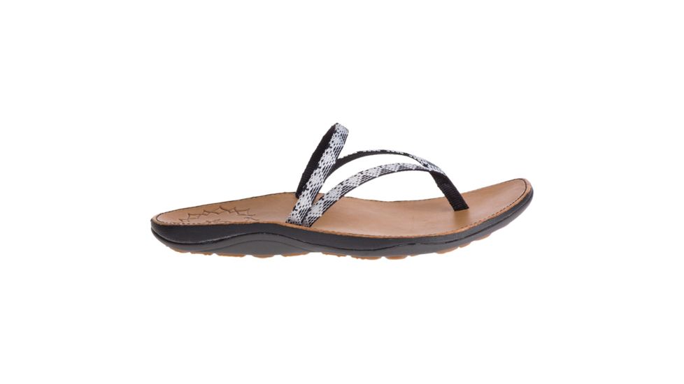 Chaco Abbey Sandal - Women's, Peaks Black &amp; White, 5 US J106412-05.0