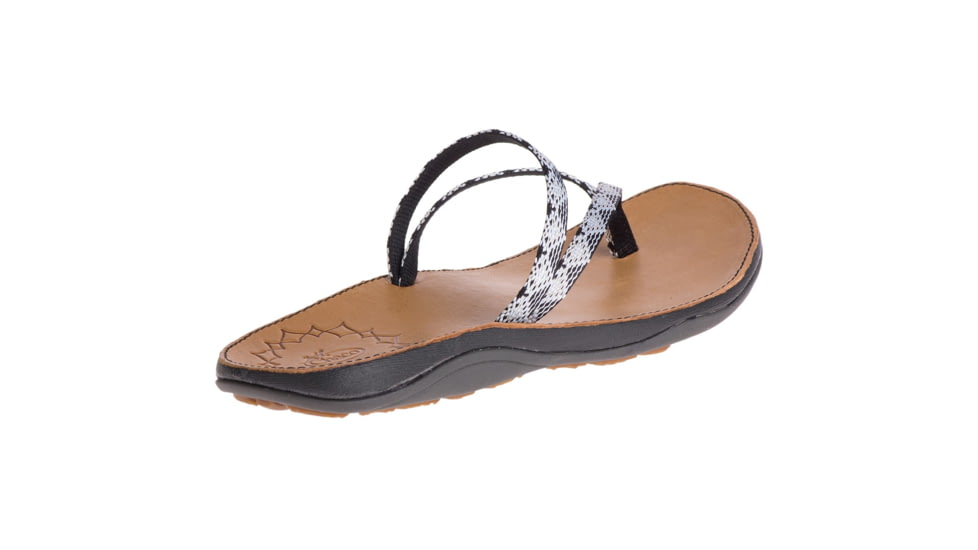 Chaco Abbey Sandal - Women's, Peaks Black &amp; White, 5 US J106412-05.0