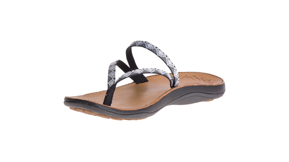 Chaco Abbey Sandal - Women's, Peaks Black &amp; White, 5 US J106412-05.0