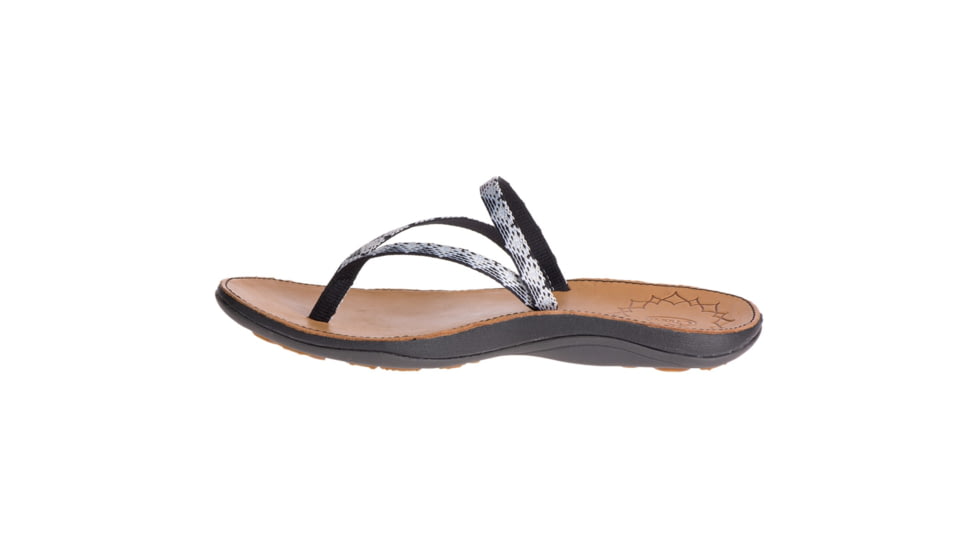 Chaco Abbey Sandal - Women's, Peaks Black &amp; White, 5 US J106412-05.0