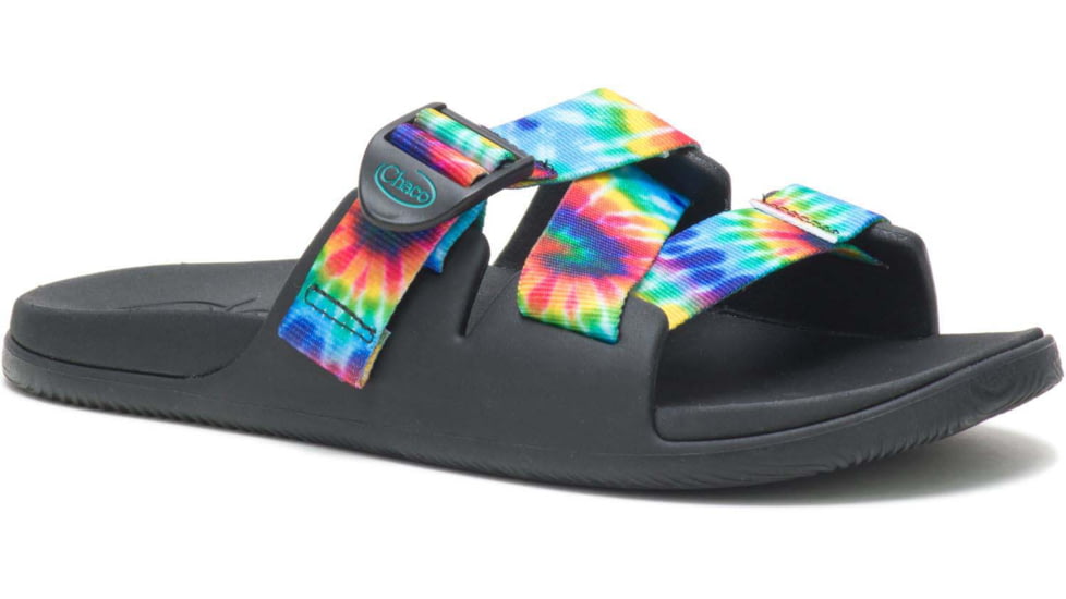 Chaco Chaco Chillos Slide - Womens, Dark Tie Dye, 9 US, Medium, JCH108782-9M