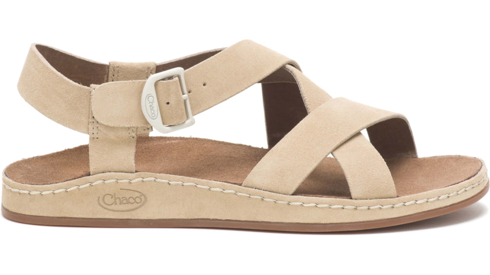 Chaco Chaco Wayfarer Sandals - Womens, Suede Buff, 6 US, Medium, JCH108828-6M