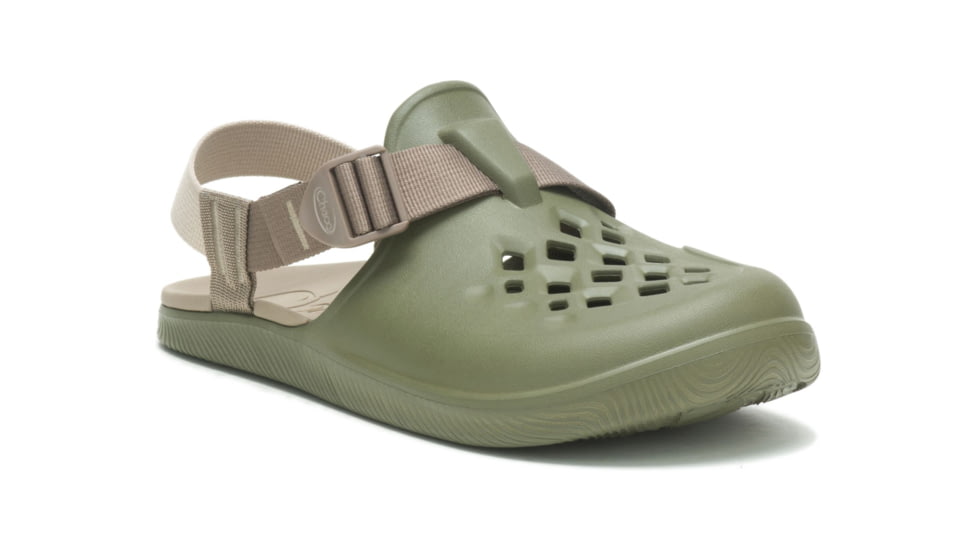 Chaco Chillos Clog Sandals - Mens, Moss, 13, Medium, JCH108459-13