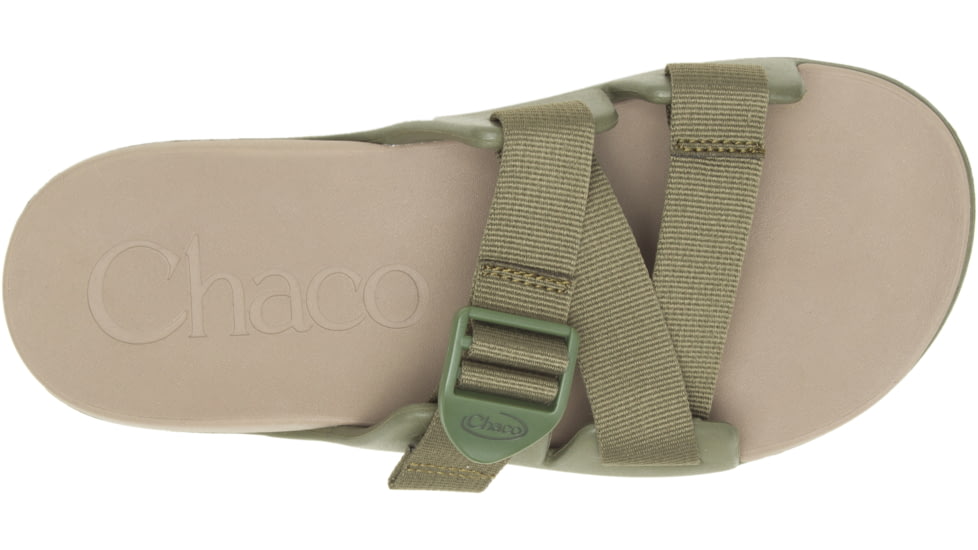 Chaco Chillos Slide - Womens, Fossil, 8, Medium, JCH109124-8