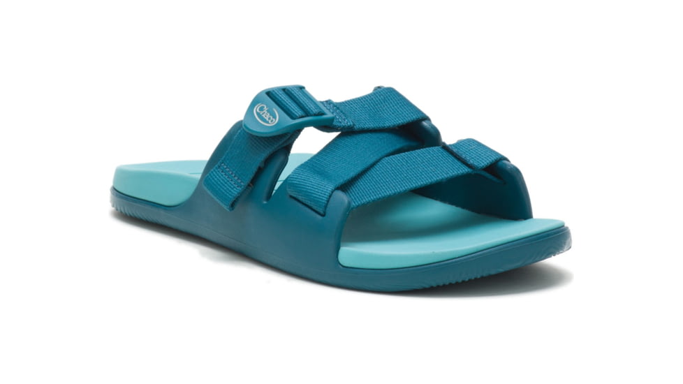 Chaco Chillos Slide - Womens, Ocean Blue, 11, Medium, JCH109118-11