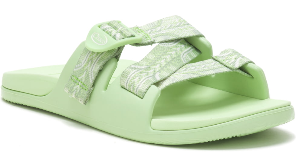 Chaco Chillos Slide - Womens, Pierce Pale Green, 12, Medium, JCH109122-12